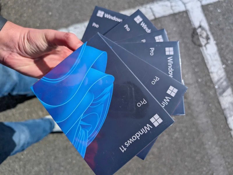 Боксова Windows 11 Pro BOX Лицензия Коробка Виндовс 11 Про Віндовс USB — фото 3
