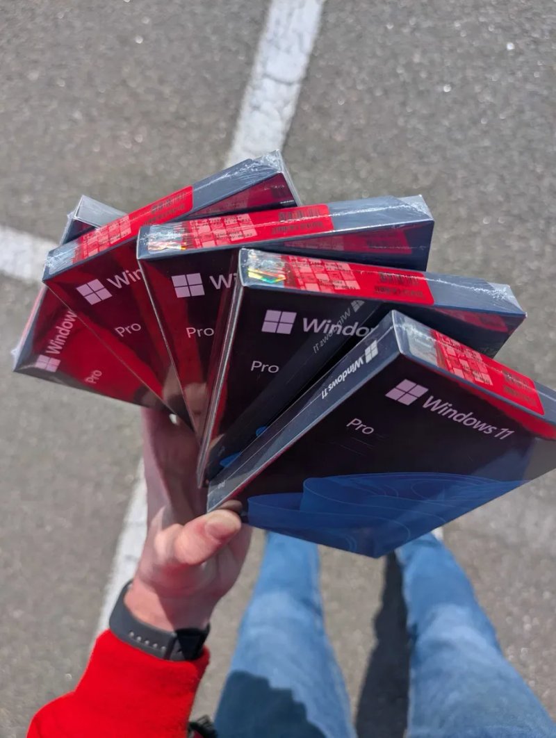 Боксова Windows 11 Pro BOX Лицензия Коробка Виндовс 11 Про Віндовс USB — фото 7