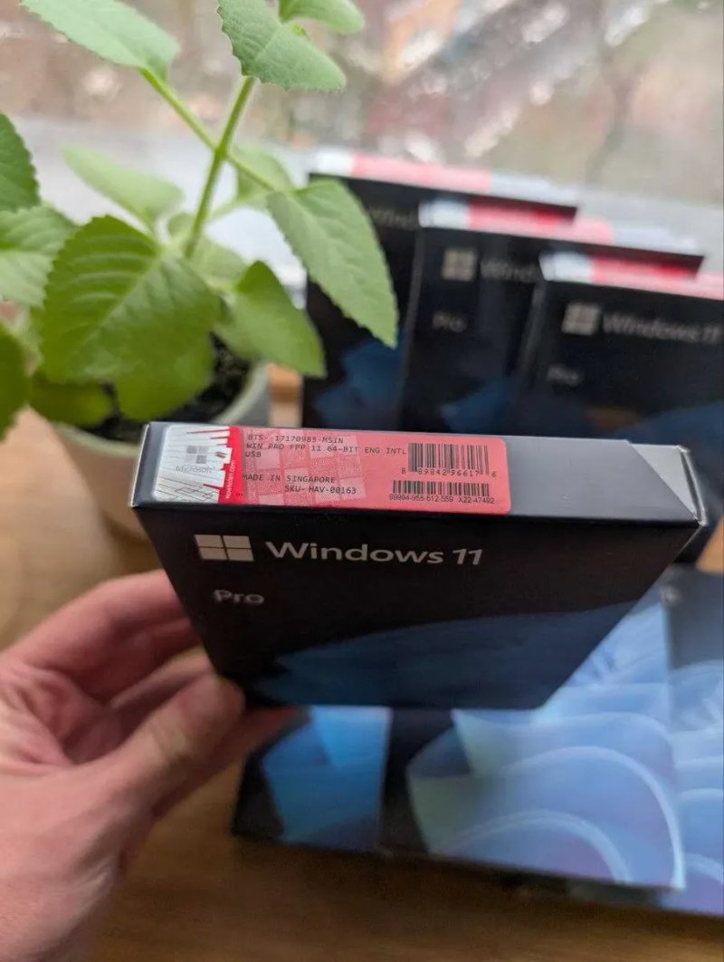 Боксова Windows 11 Pro BOX USB Оригінал Віндовс Активація Коробка VIP — фото 2