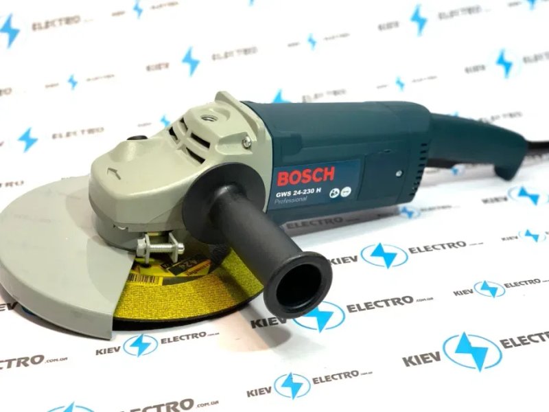 Болгарка BOSCH GWS 24-230H (Оригинал якорь , качество - 1 год гаран) — фото 2