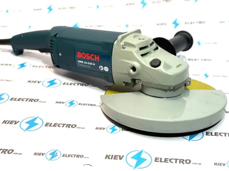 Болгарка BOSCH GWS 24-230H (Оригинал якорь , качество - 1 год гаран) — фото 3