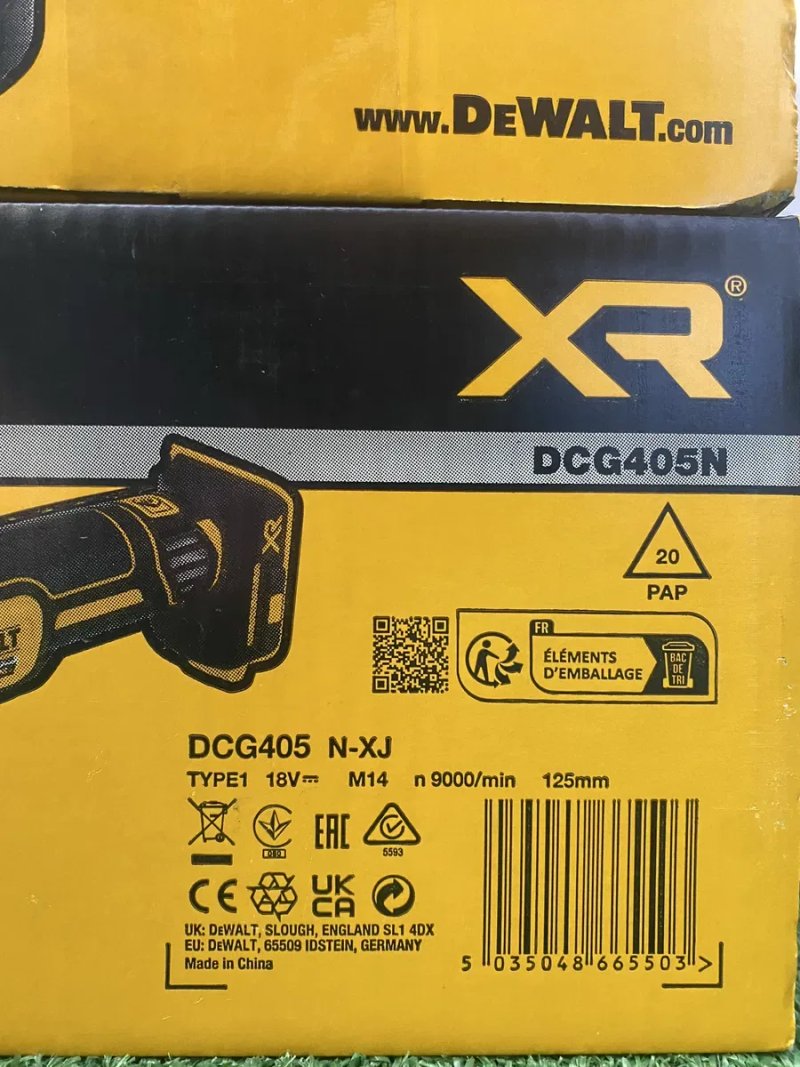Болгарка DeWALT акумуляторна DCG405N відправка наложним без предоплат — фото 3