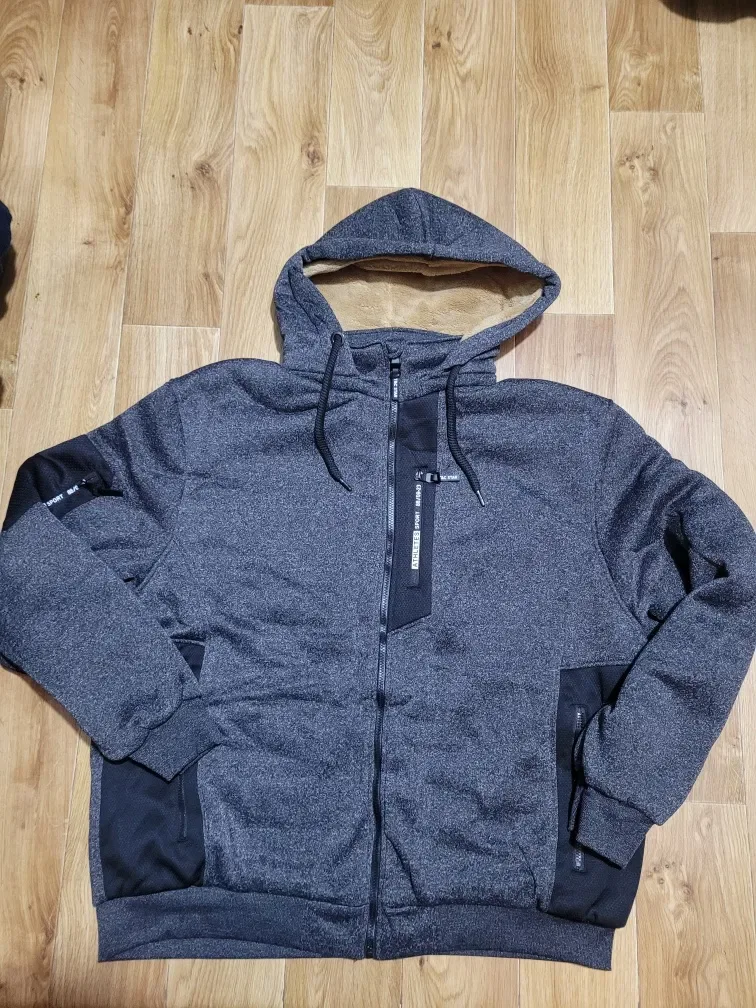 Большая флисовая куртка на меху. 4xl-7xl. 60- 64р Польша, T&C. — фото 2