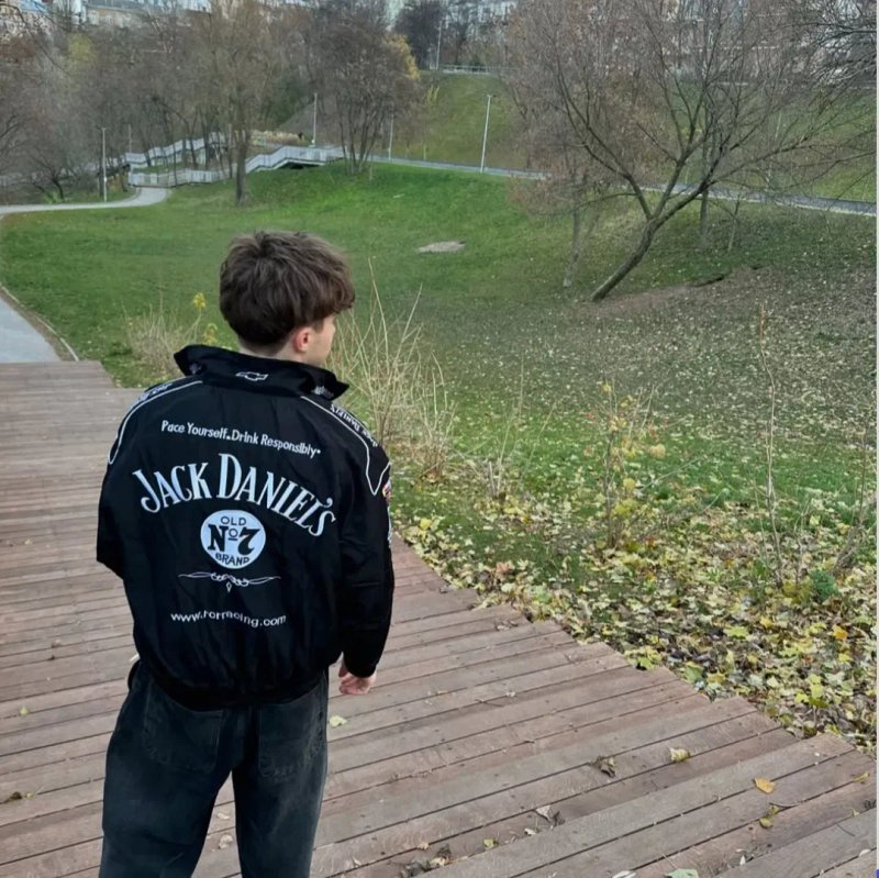 Бомбер Jack Daniels/Куртка Jack Daniels/Бомбер Джек Деніелс/Джек Деніе — фото 4