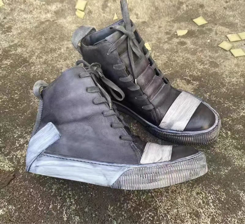Boris Bidjan Saberi Bamba 1.1 High Cut Sneakers. — фото 4