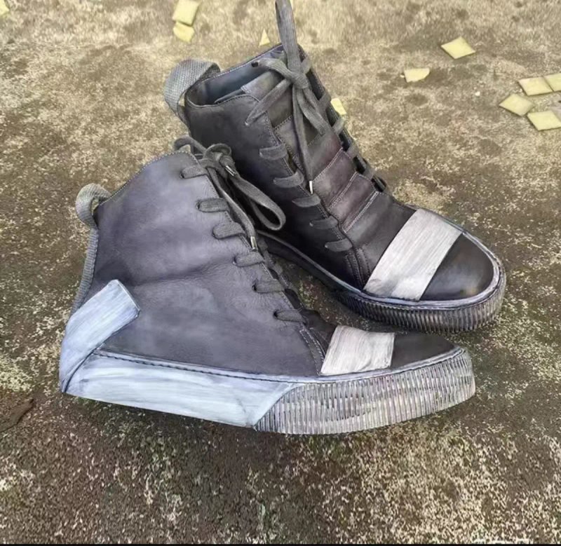 Boris Bidjan Saberi Bamba 1.1 High Cut Sneakers. — фото 8