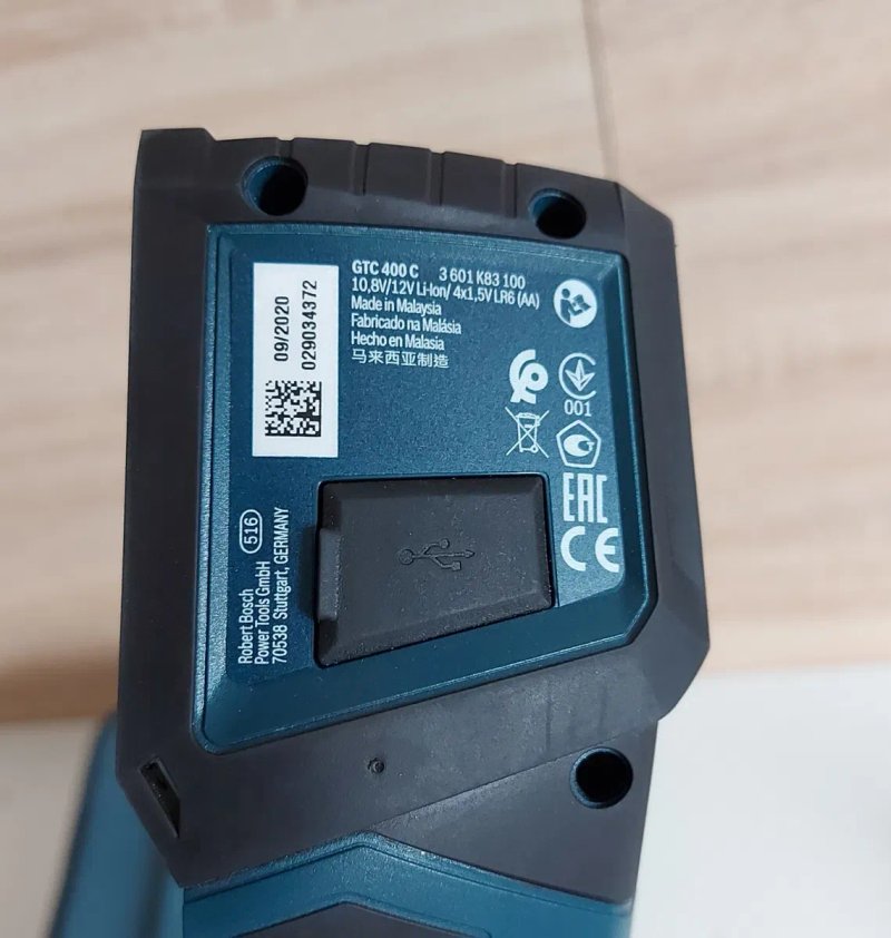 Bosch GIC400C   GTC120C тепловізор  інспекційна камера — фото 2