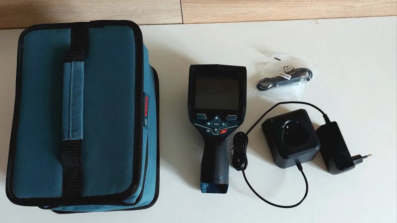 Bosch GIC400C   GTC120C тепловізор  інспекційна камера — фото 4