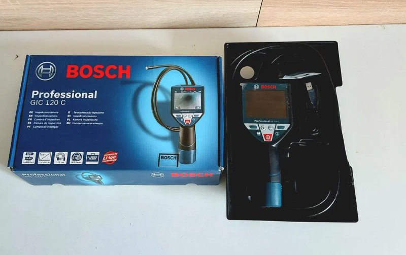 Bosch GIC400C   GTC120C тепловізор  інспекційна камера — фото 6