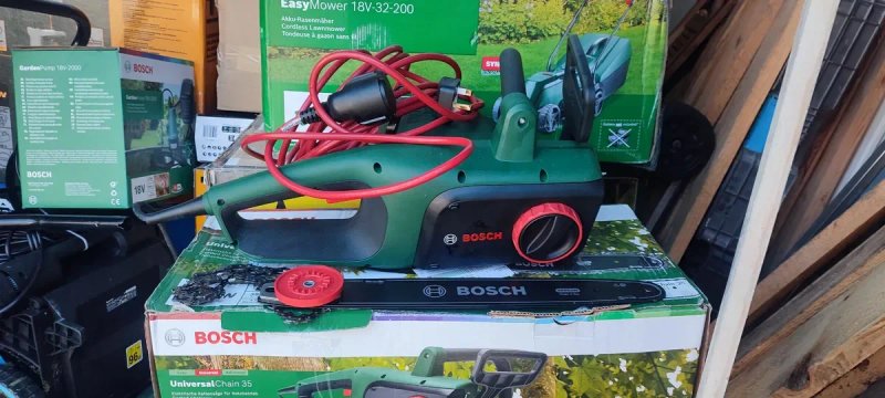 Bosch пила ланцюгова 1800 ватт 35 см, ланцюг OREGON з Англії. ОРИГІНАЛ — фото 7