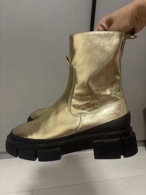 Ботинки челсі ZARA GOLD черевики р.40