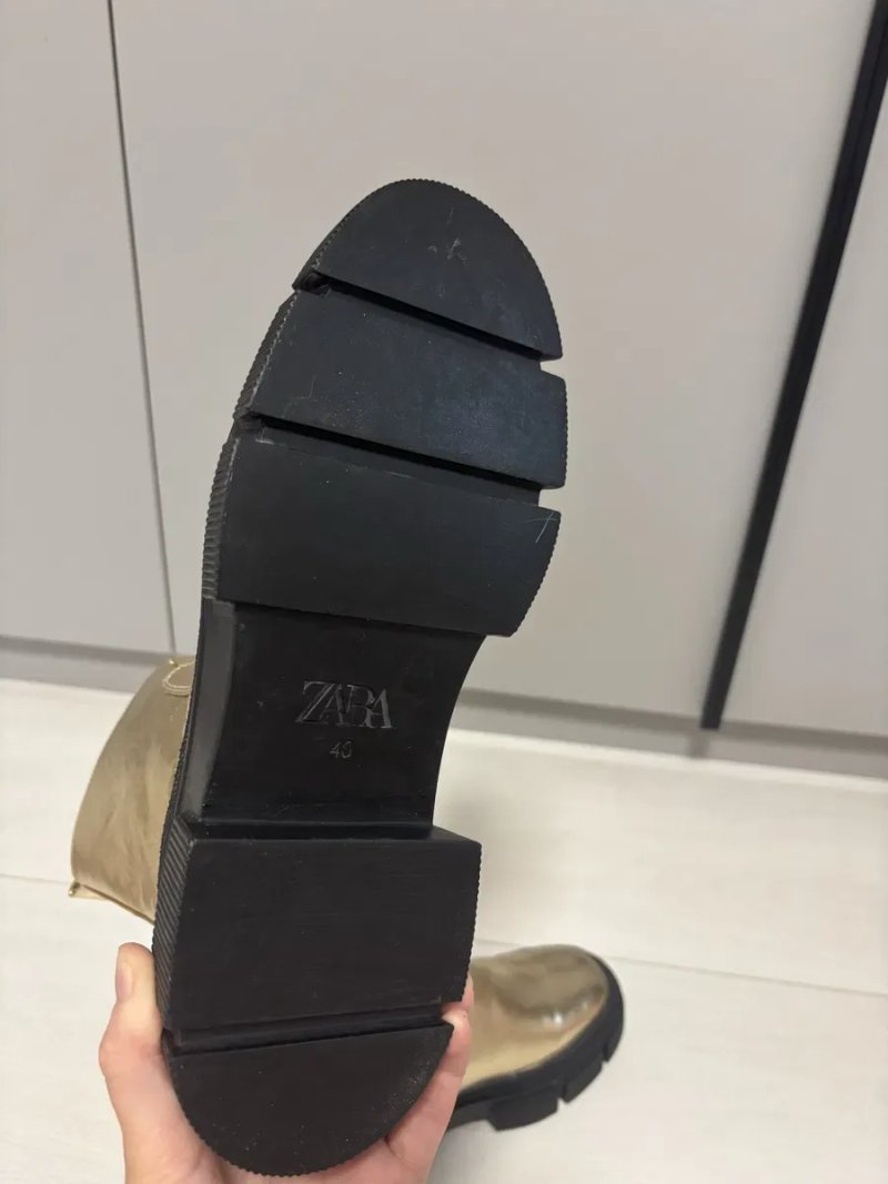 Ботинки челсі ZARA GOLD черевики р.40 — фото 7