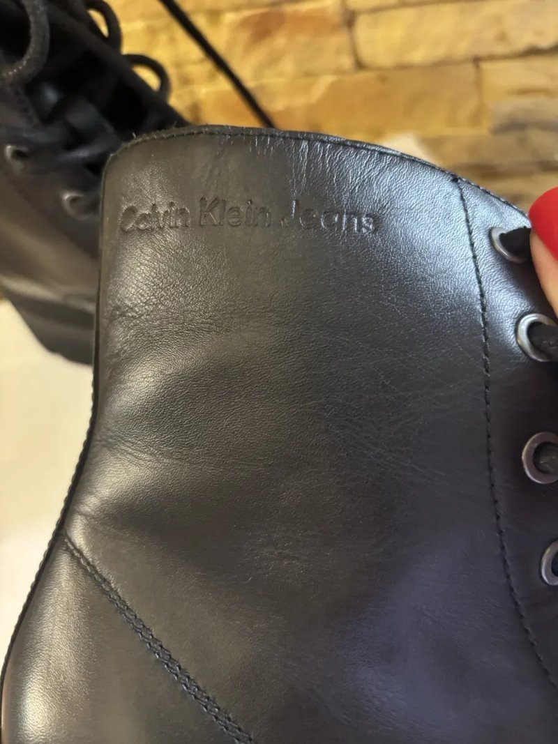Ботинки чоботи оригінал  Calvin Klein натуральна шкіра 37 розмір — фото 6