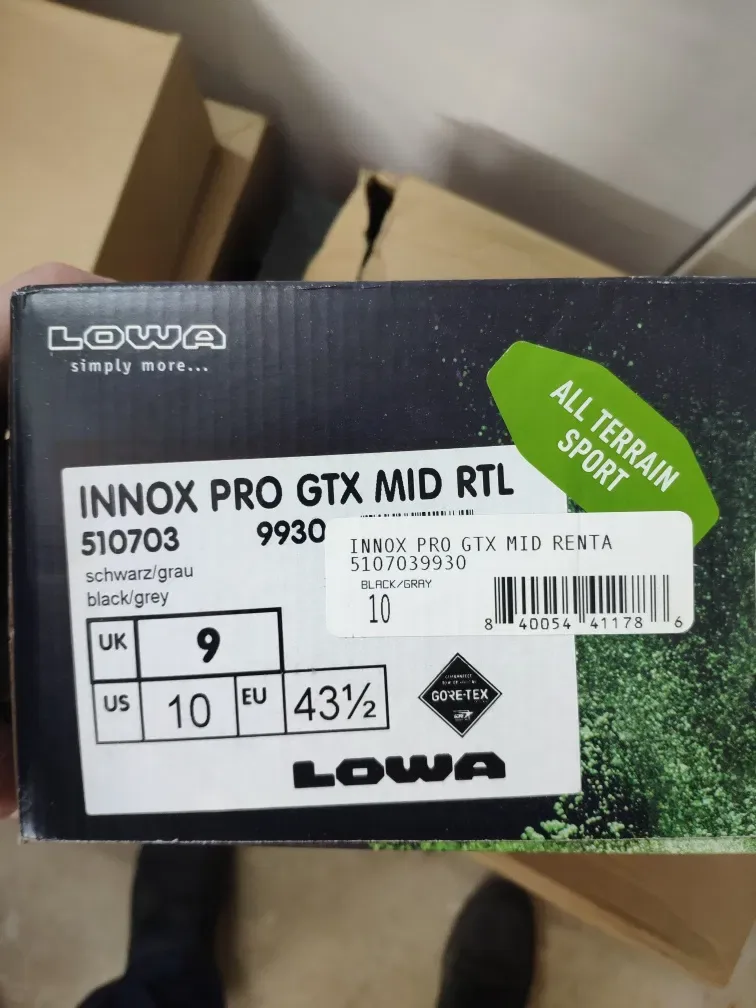 Ботинки Lowa Innox Pro GTX MID. Размер 41-46 — фото 8