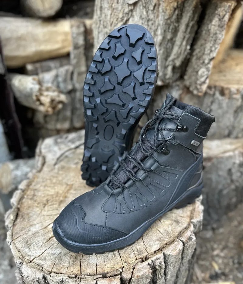 Ботинки тактичні демісезонні/зима GORE-TEX / Хутро штучне натуральне  шкіряні. — фото 3