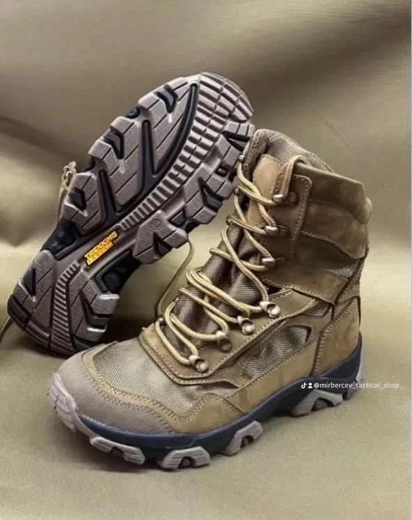 Ботинки тактичні шкіряні демісезонні /зима Gore-Tex  / хутро штучне цигейка 40-46 Розн/Опт. — фото 4