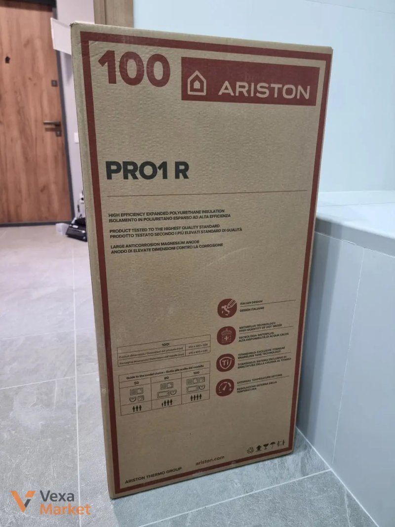 Бойлер Ariston PRO1 R 100 V 1,5K PL Dry — фото 2
