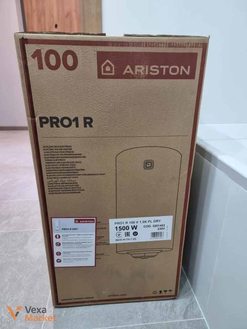 Бойлер Ariston PRO1 R 100 V 1,5K PL Dry — фото 3