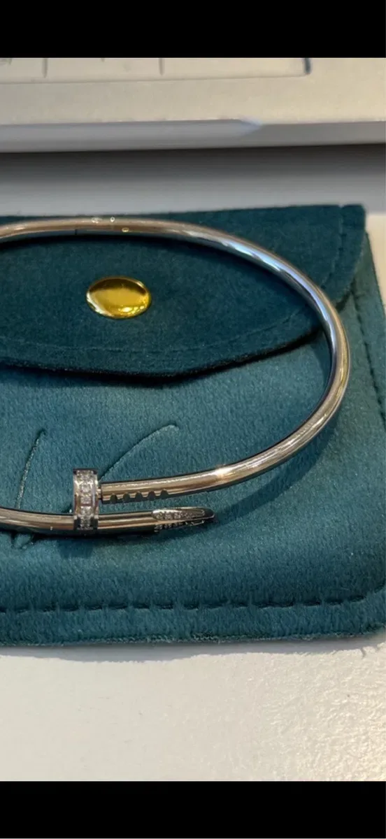 Браслет гвоздь Cartier Турецкое золото  премиум класс — фото 4