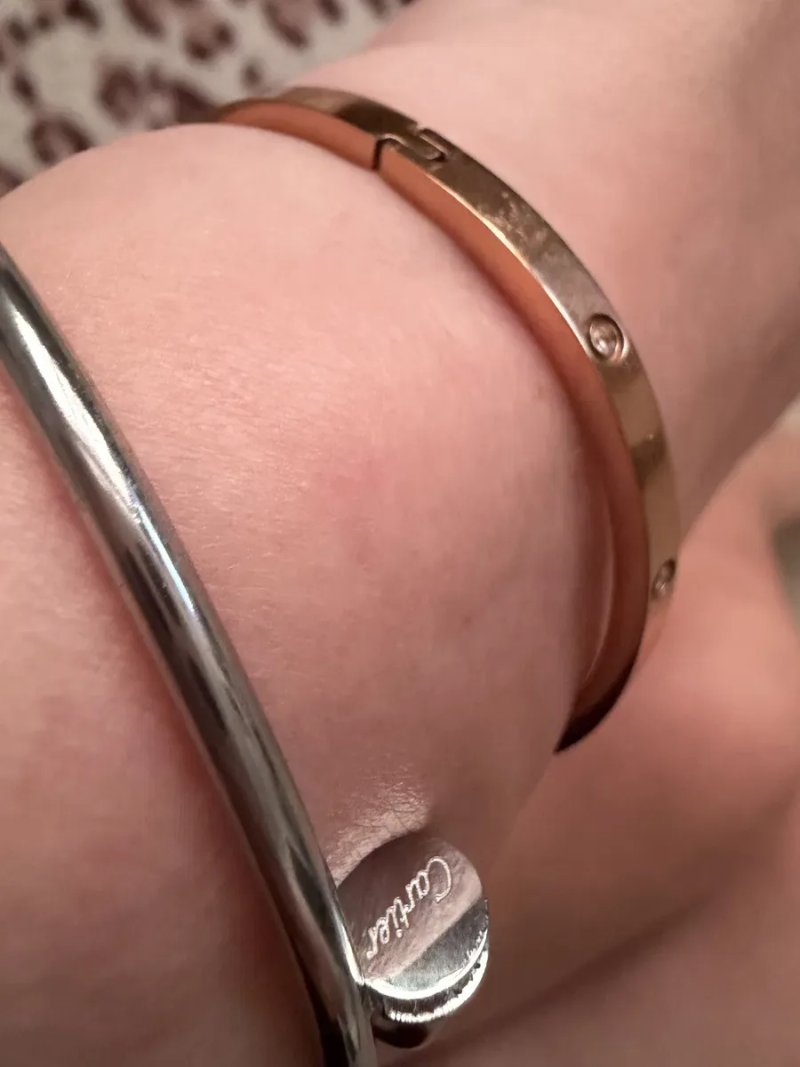 Браслет гвоздь Cartier Турецкое золото  премиум класс — фото 5