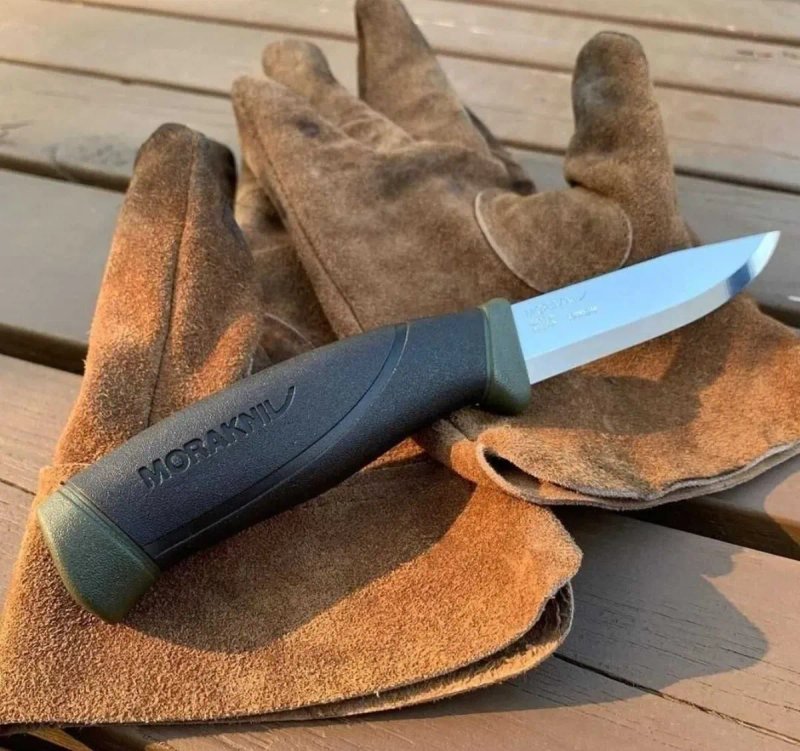Брелок MORAKNIV COMPANION HEAVYDUTY(S)/MG(C) mora карбон/нержавейка 3.2мм — фото 3