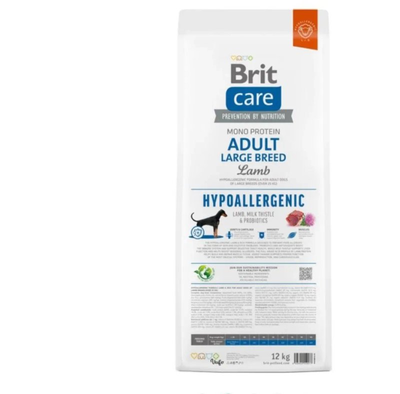 Brit Care Hypoallergenic Large Breed Adult сухий корм для собак 12 кг — фото 2