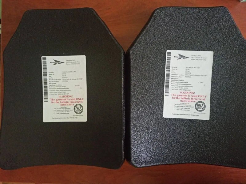 Бронеплити First Spear NIJ III США розміри M (2,2 кг) XL (2,8 кг) бронеплити 3 клас керамічні бронеплити легкі США. Ціна за комплект 8800 грн — фото 2