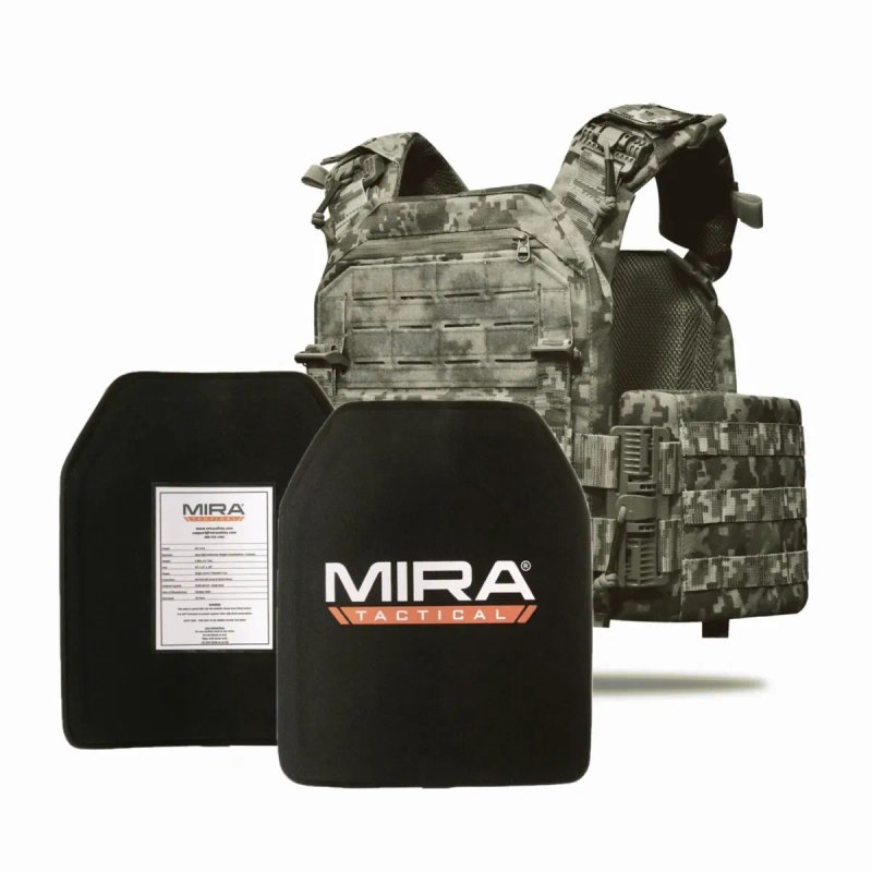 Бронежилет 6клас захисту, керамічні бронеплити MIRA USA 2,6кг 6 клас та захисний жилет у комплекті. Ціна комплекту - 13950 грн. Сертифікати надаємо. — фото 3