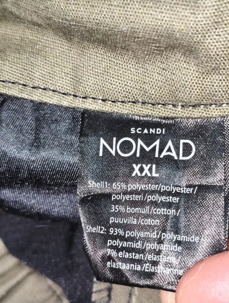 Брюки полевые NOMAD Scandi , хлопок, стрейч, вентиляция, туризм, охота рыбалка тактика 54-56ХХЛ. — фото 8