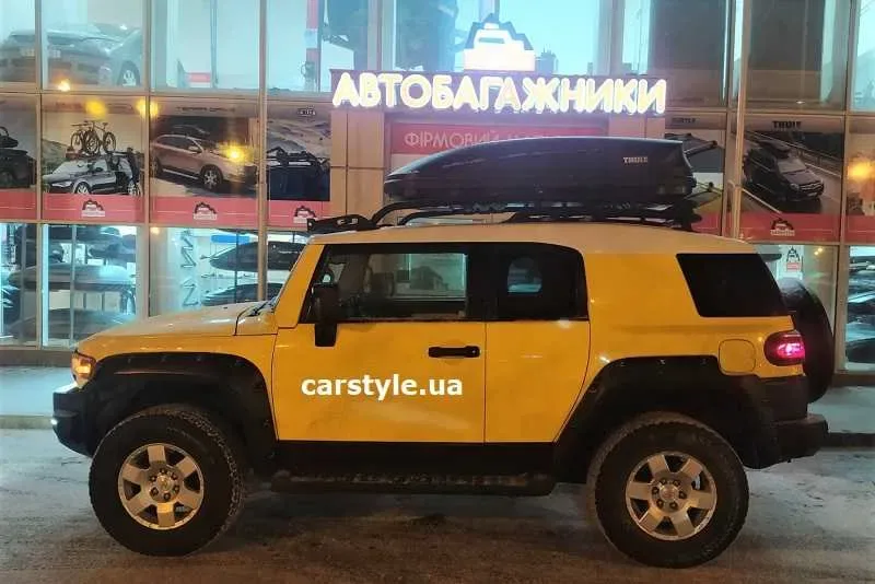 БУ Автобокс Thule на дах авто Pacific 600 L 780 Antracite чорний матовий антрацит 190x63x39 (S 340 л) 196x78x45 (L) 420 л новий вживаний вітрина — фото 8