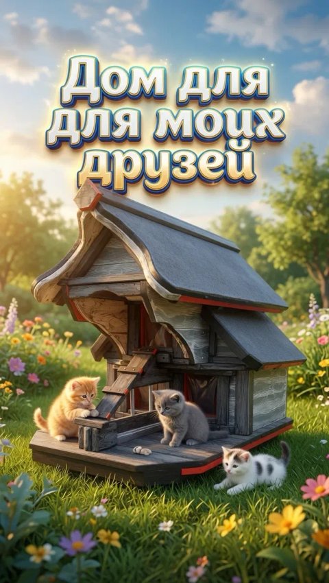 Будка для мелких питомцев.