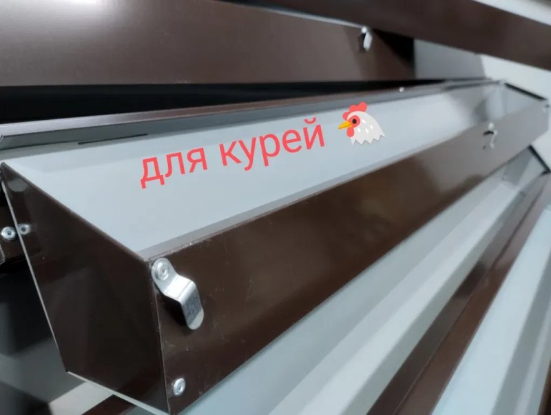Бункерная кормушка годівниці кролі корм перепілки клітки заслонки кури — фото 3