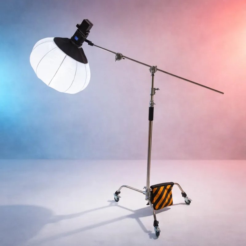 C-Stand Profi-Light  330см журавль стійка і стріла  на колесах+ шпигот+ мішок — фото 4