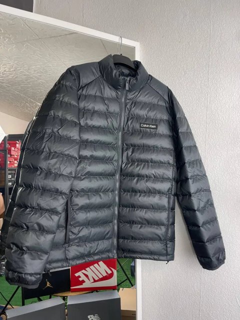 calvin klein golf luxton übergangsjacke blau mens