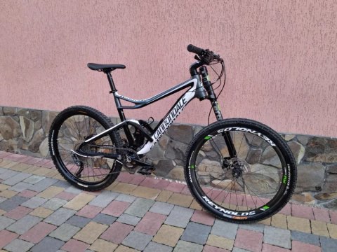Cannondale Trigger карбоновий двопідвіс гірський велосипед, Lefty, Fox Dyad RT2, Shimano Deore XT, SLX, 26 колеса