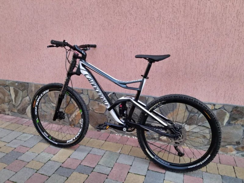 Cannondale Trigger карбоновий двопідвіс гірський велосипед, Lefty, Fox Dyad RT2, Shimano Deore XT, SLX, 26 колеса — фото 2