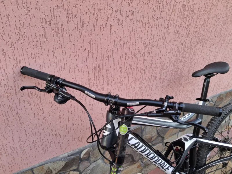 Cannondale Trigger карбоновий двопідвіс гірський велосипед, Lefty, Fox Dyad RT2, Shimano Deore XT, SLX, 26 колеса — фото 8