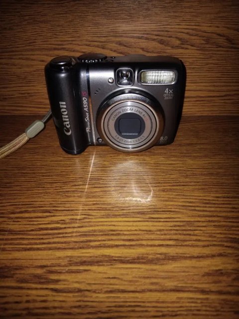 Canon A590 is Grey цифровий фотоапарат