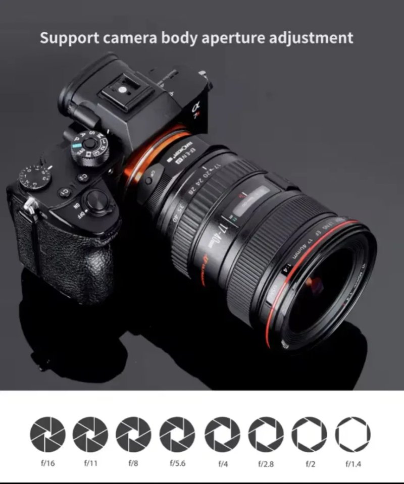 Canon EF-Sony E‼️Автофокус‼️K&F EF-E IV  для Sony – адаптер топ‼️ — фото 6