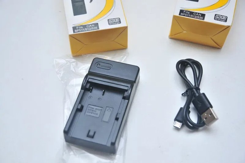 Canon LP-E5/LP-E6/LP-E8/LP-E10/BP-511/LP-E12/LP-E17 USB Зарядное — фото 5