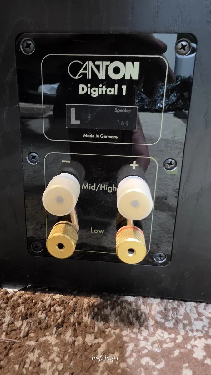 Canton Digital 1 Топ модель акустики Німецької фірми Ритейл 15000 DM НЧ динамик 25 см — фото 7