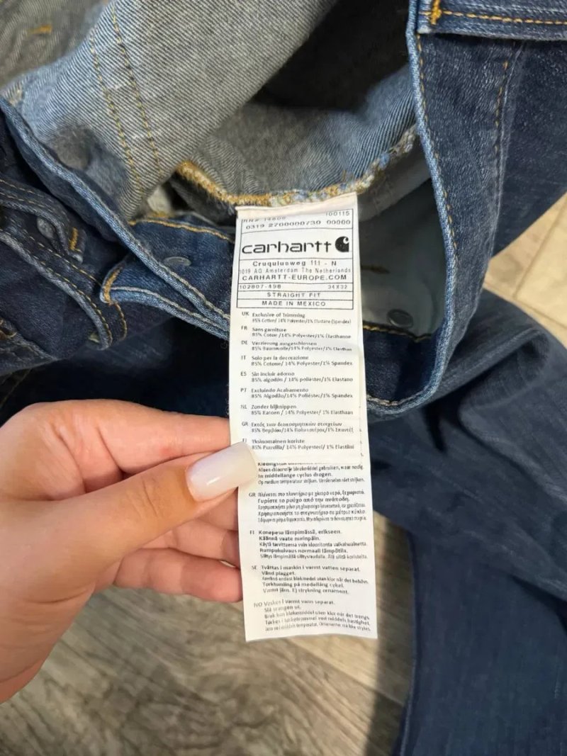 Carhartt Relaxed Fit джинси — фото 5