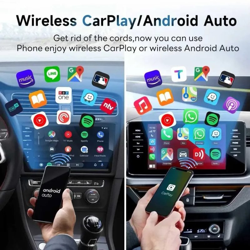 CarlinKit 5.0 2air - адаптер для беспроводного CarPlay/Android Auto — фото 4
