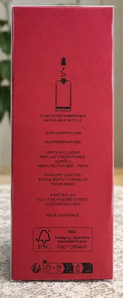 Cartier Déclaration Eau de Toilette 100 мл — чоловіча туалетна вода, нова запакована — фото 2