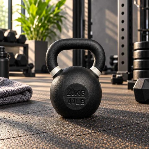 Чавунна гиря 20 кг | Спортивна гиря чугунная для тренувань CrossFit | Гирі від 4 кг до 36 кг - усі ваги гири чавун