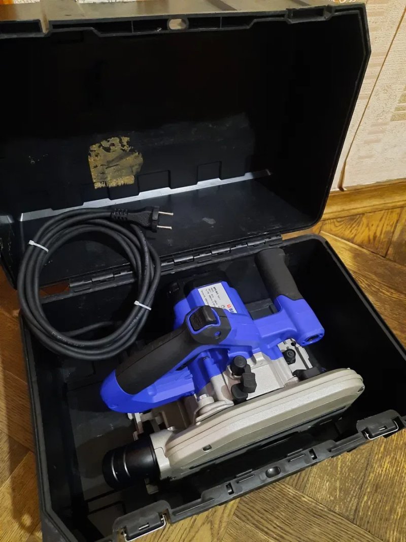 Чехія!!Прфесійна занурювальна дискова пила Berner BPS-59 E,1300вт,165мм(Dewalt) в кейсі — фото 2