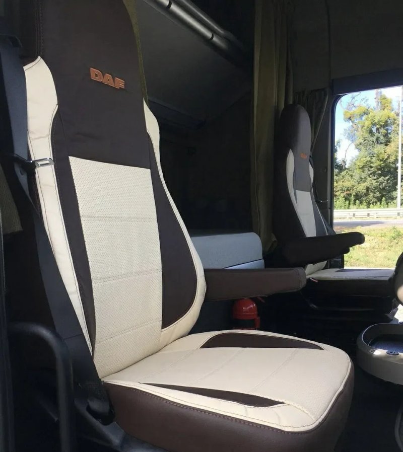 Чехлы Чохли Авточехлы Авточохли DAF Даф daf CF XF Euro LF ATI — фото 4