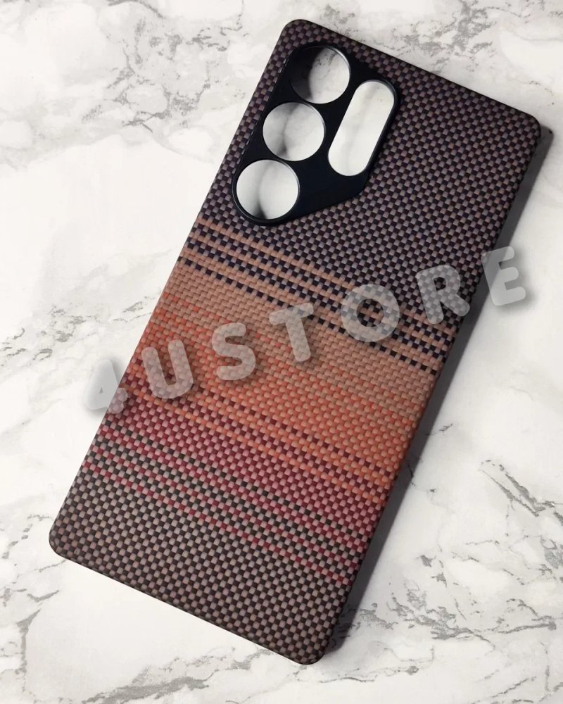 Чехол Carbon Magsafe на Samsung S25 Ultra карбон арамид кевлар — фото 4