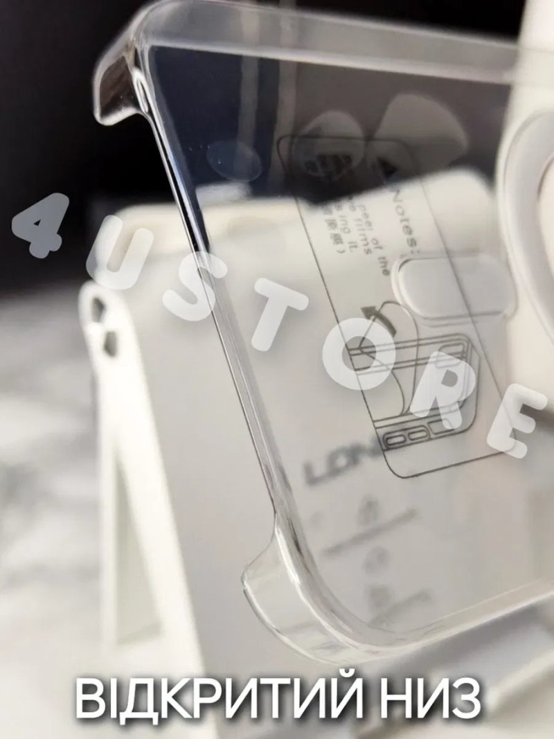 Чехол Clear Magsafe на iPhone 15 Pro Max прозрачный чохол прозорий — фото 3