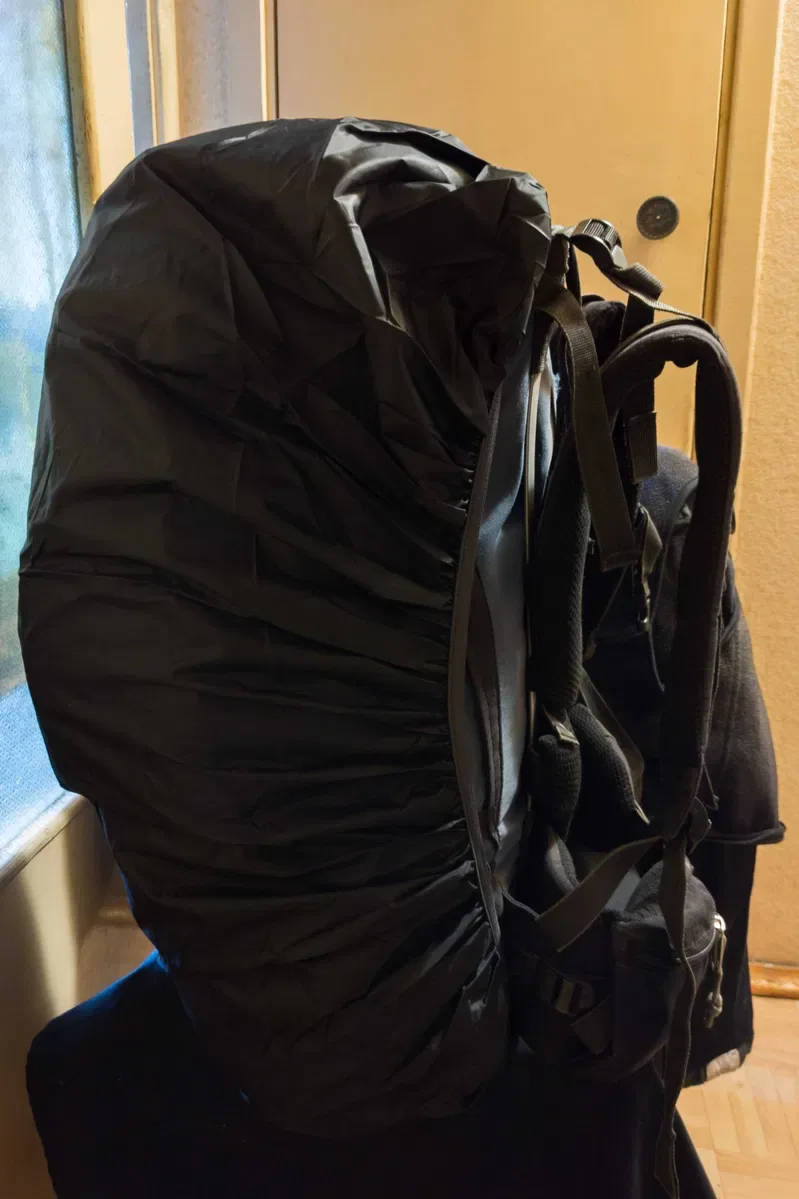 Чехол дождевик накидка рюкзак raincover 65 70 Osprey 80л Deuter Terra — фото 5